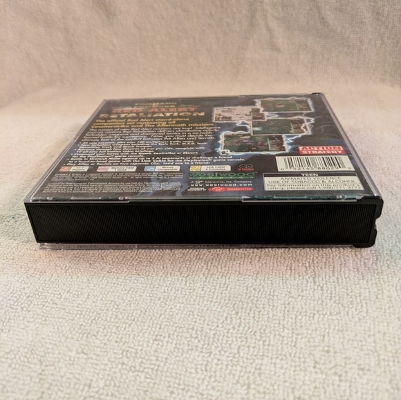 Command & Conquer: Red Alert Retaliation for PlayStation - Black Case - Picture 7 of 11